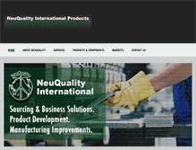 Tablet Screenshot of neuquality.com